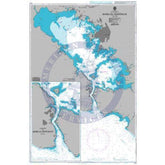 British Admiralty Nautical Chart  444: Cuba - South Coast, Bahiá de Cienfuegos and Approaches